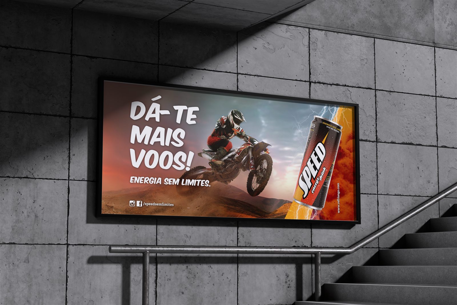 Outdoor Speed — Energia sem limites